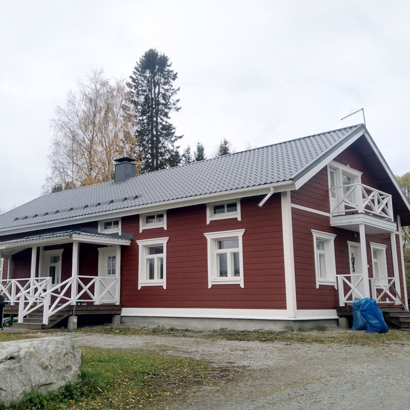 Hirsitalon ulkovuoraus
