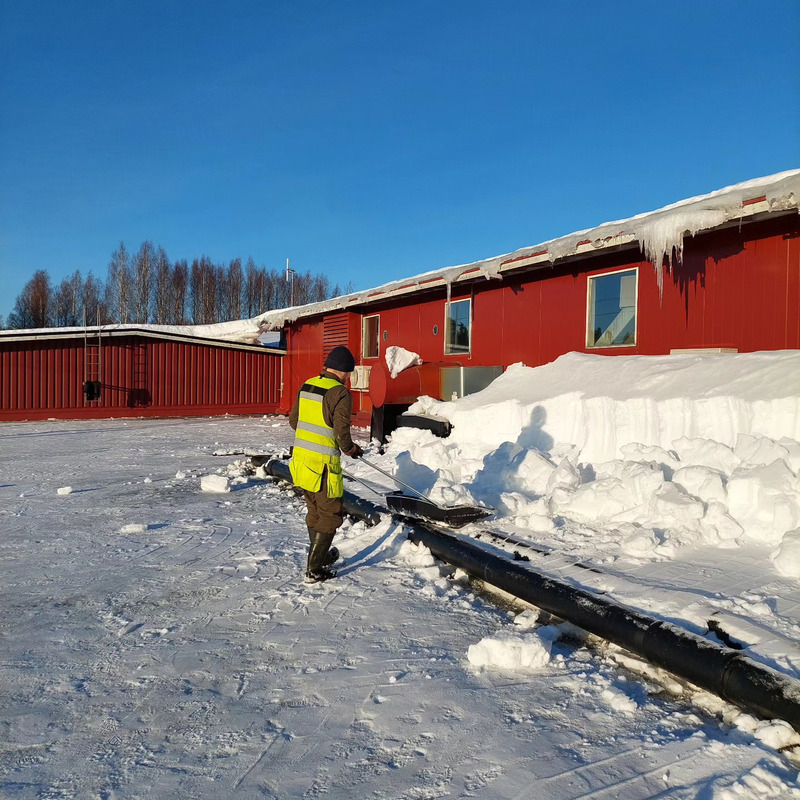 Lumenpudotustyötä
